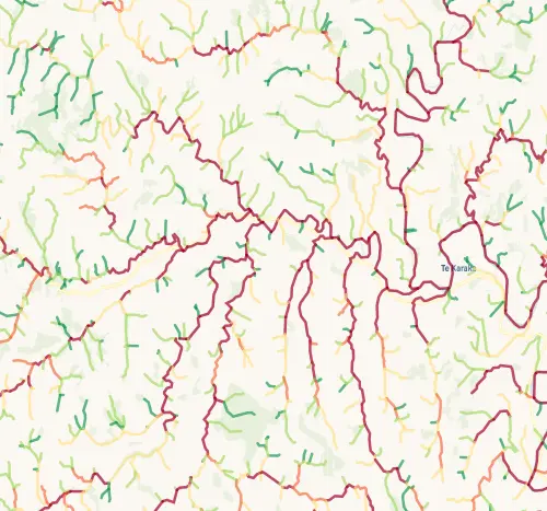 Streambank erosion susceptibility
